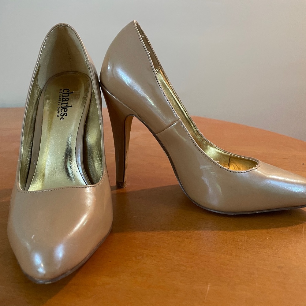 Charles David Nude Patent Pump